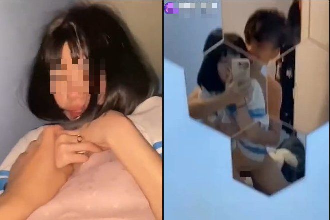 ハメ撮り男→ヤリモクアプリの女子大生とヤッたんで晒すw 性行為後のアフター動画2本