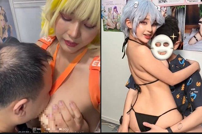 コミケでコスプレイヤーがファンにおっぱいをぱふぱふ性的サービスしてるエロ動画ｗｗｗｗｗ